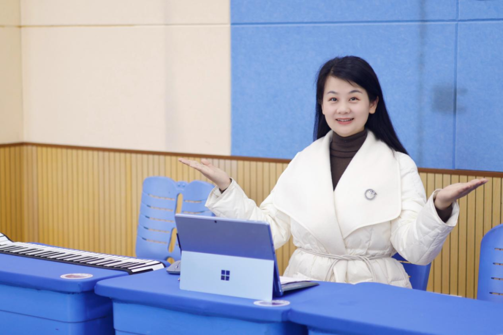 清水塘北辰小学：云端架起美育桥  湘桂共启音乐课 ——开福音乐教师启动“2026乡村美育E课堂”